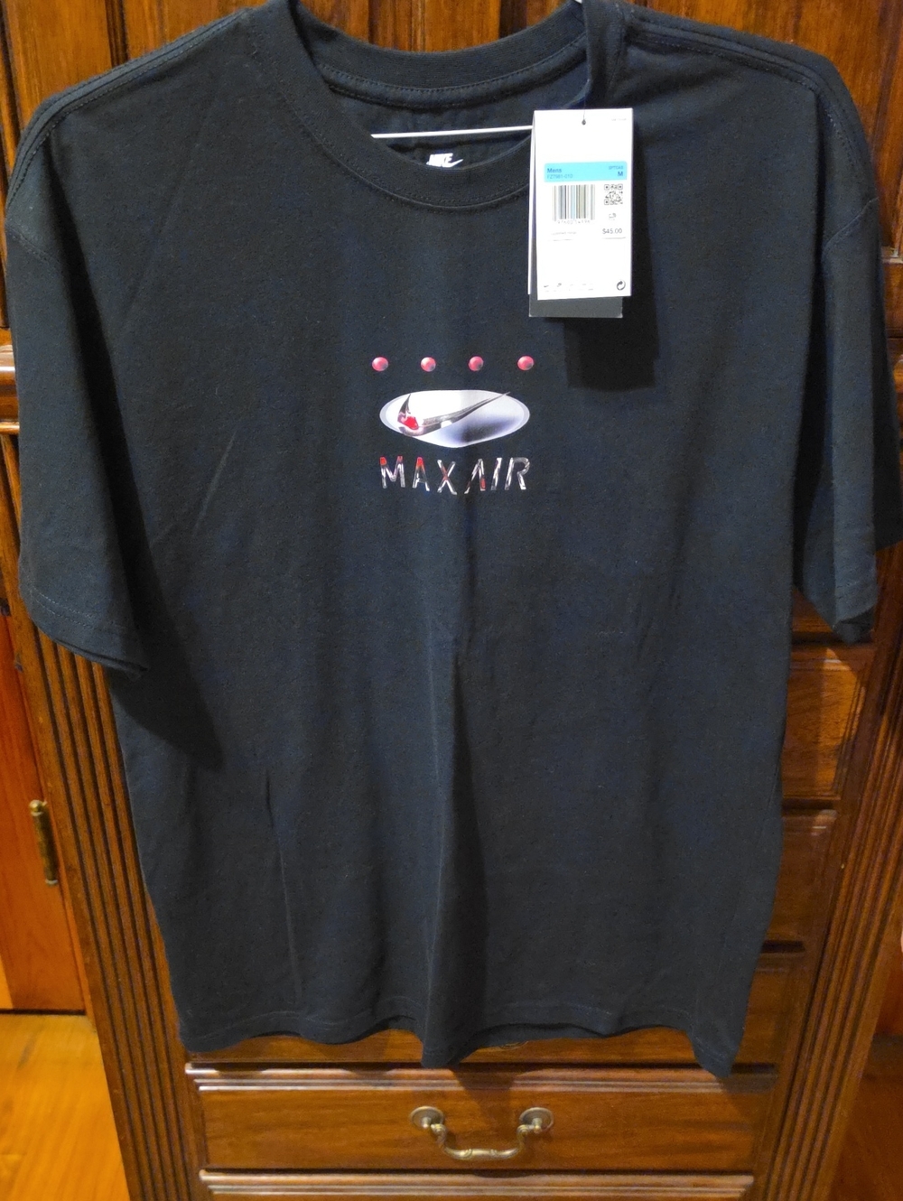 Nike Black Max Air Graphic Short Sleeve Tee